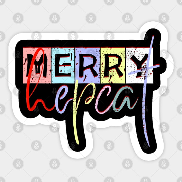 Merry Hepcat Sticker by Artistic Design